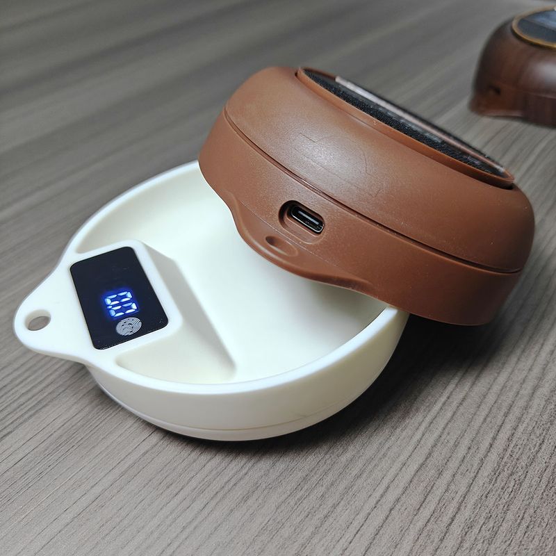 Walnut Color Electronic Hand Brew Tray Dedicated Smart Italian Coffee Weighing Bean Dish Scale_voghion.com
