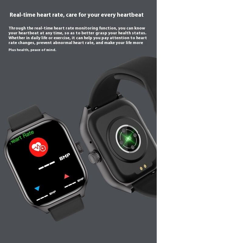 Reloj inteligente H16 con modelo privado transfronterizo, reloj inteligente con control del ritmo cardíaco, la presión arterial, el ejercicio y la salud, reloj deportivo GT40_voghion.com