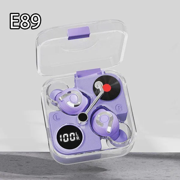 Sports Waterproof Bluetooth Earbuds, TWS Wireless Headphones With Noise Cancellation Mic, Secure Fit For Running, Gym, Workout_voghion.com