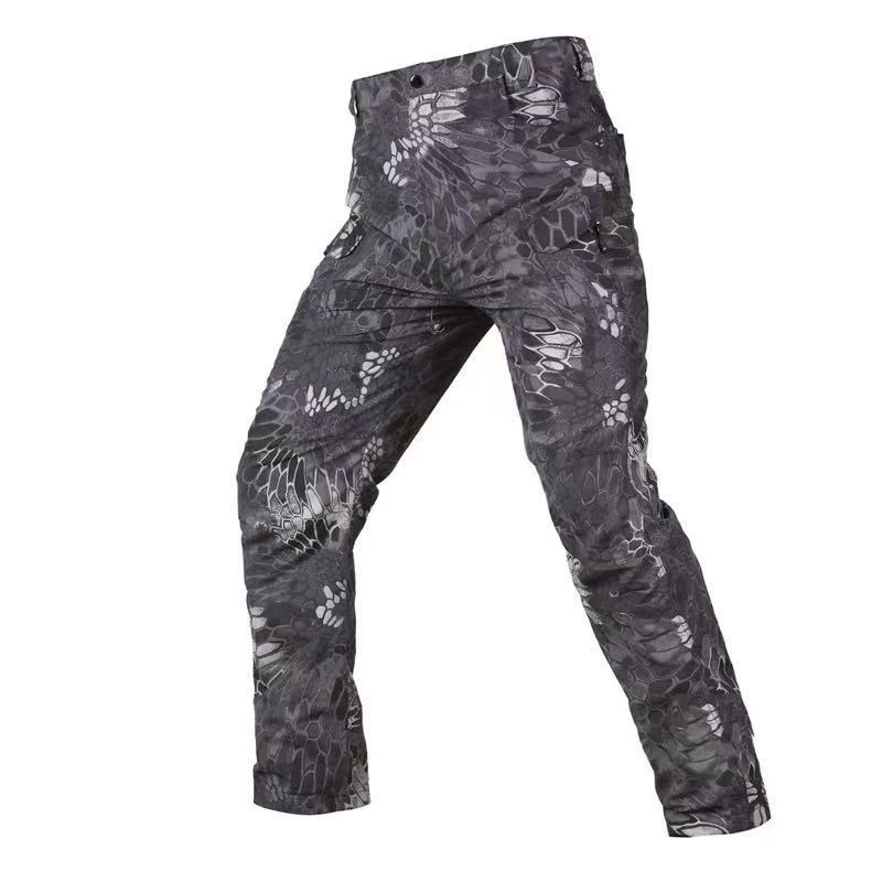 Herrenbekleidung wasserdichte, karierte Stoffhose, verschleißfeste Camouflage-Angelhose für alle vier Jahreszeiten, leichte X7-Angriffshose für Herren_voghion.com