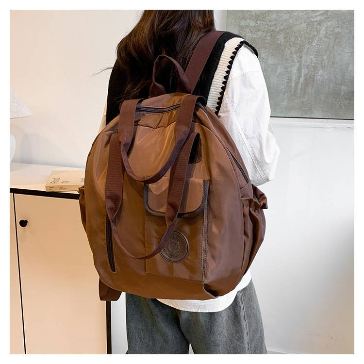 Fashion Advanced One-shoulder Leisure Joker 2025 New Large-capacity Travel Backpack Handbag Simple Tide_voghion.com