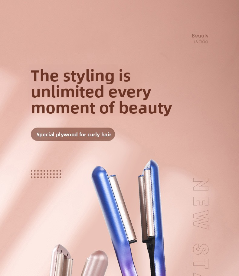 Egg Wave Lockenstab – Professioneller Styler für welliges Haar mit tiefem Lockenmuster (110 V/220 V Doppelspannung)_voghion.com