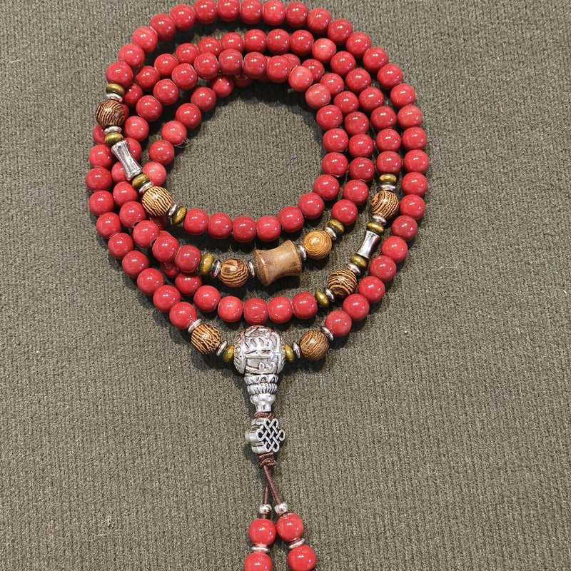 6mm Multi - Strand Beaded Bracelet | Handmade Ceramic Gemstone Jewelry | Boho Eastern Style For Layering & Gifting_voghion.com