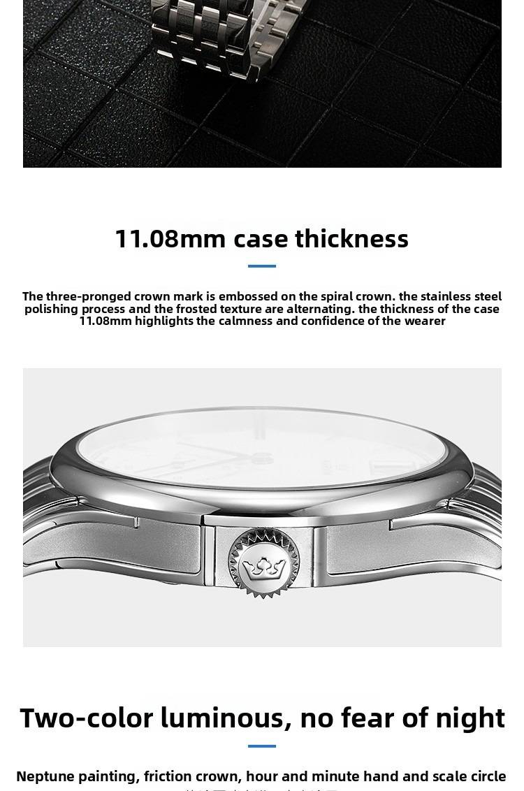 Marvin Watch: Malton Round 175. Jubiläums-Sonderedition mit leuchtender Poseidon-Uhr_voghion.com