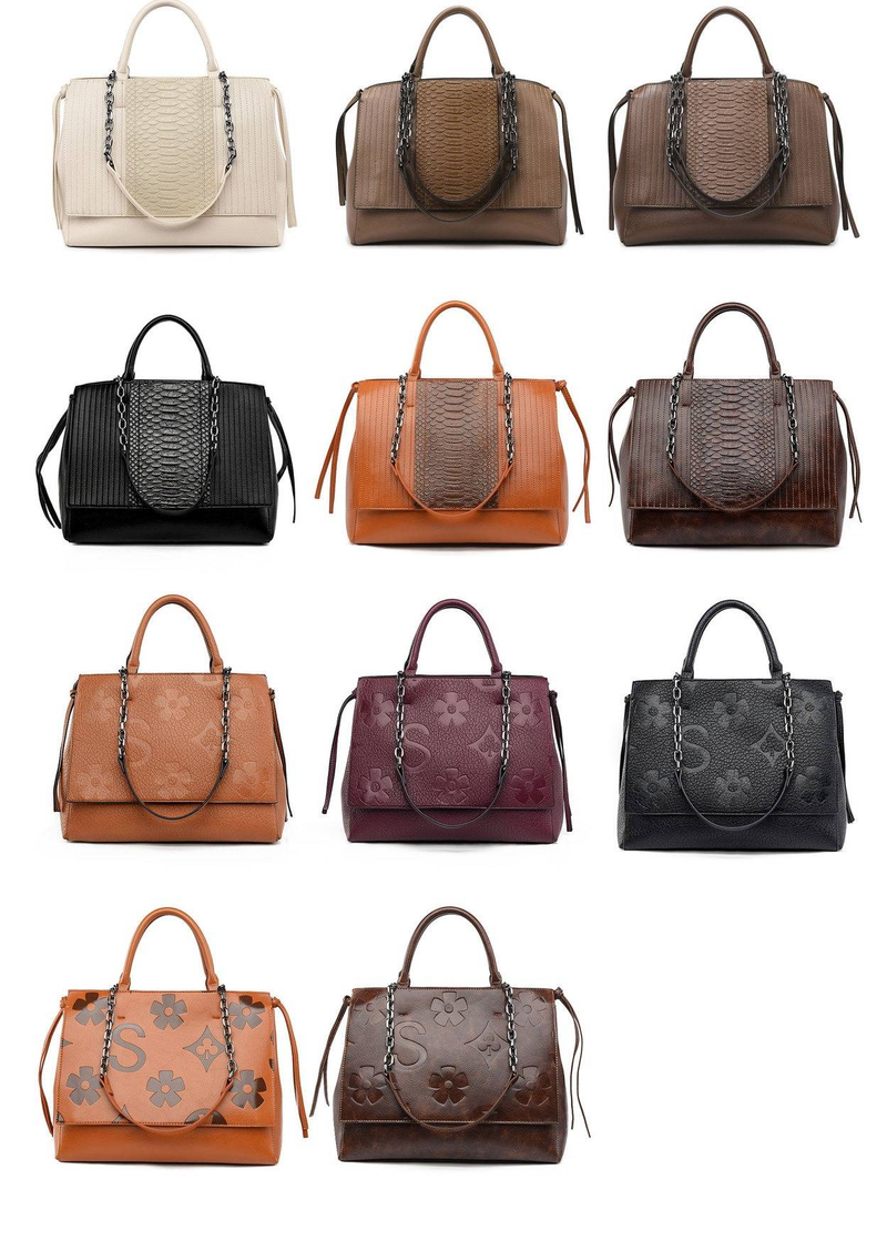 Bagagli e borse Borsa tote con motivo coccodrillo Borsa alla moda con texture Borsa da donna Cross Border Nuova borsa da donna di grande capacità Borsa a tracolla di alta qualità_voghion.com