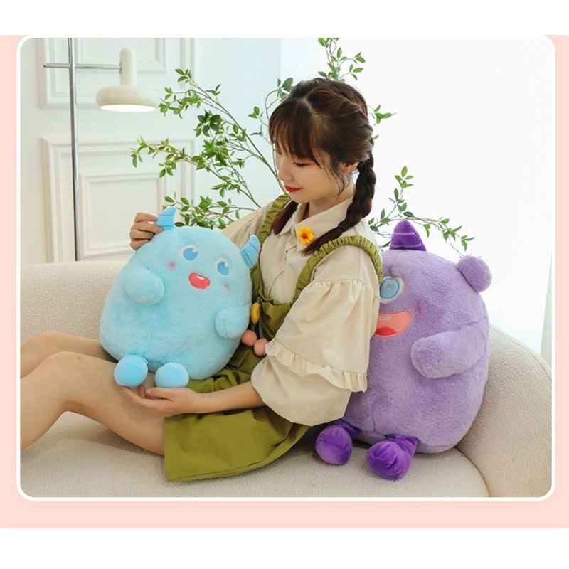 Cuscino morbido e soffice per sedia da ufficio, regalo all'ingrosso, peluche di mostro_voghion.com