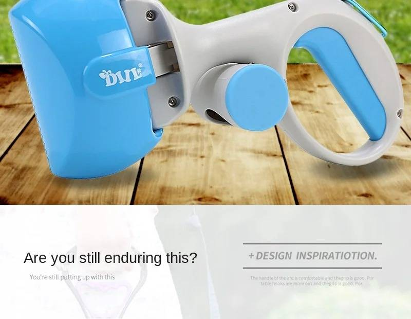 2 in 1 pet toilet picker portable dog feces toilet picker with garbage bag pet toilet cleaning supplies_voghion.com