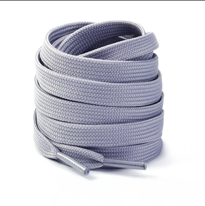 Accessori per scarpe lacci per scarpe a doppio strato a grana fine con punta a conchiglia lacci per scarpe in tela scarpe casual scarpe sportive lacci piatti in bianco e nero_voghion.com