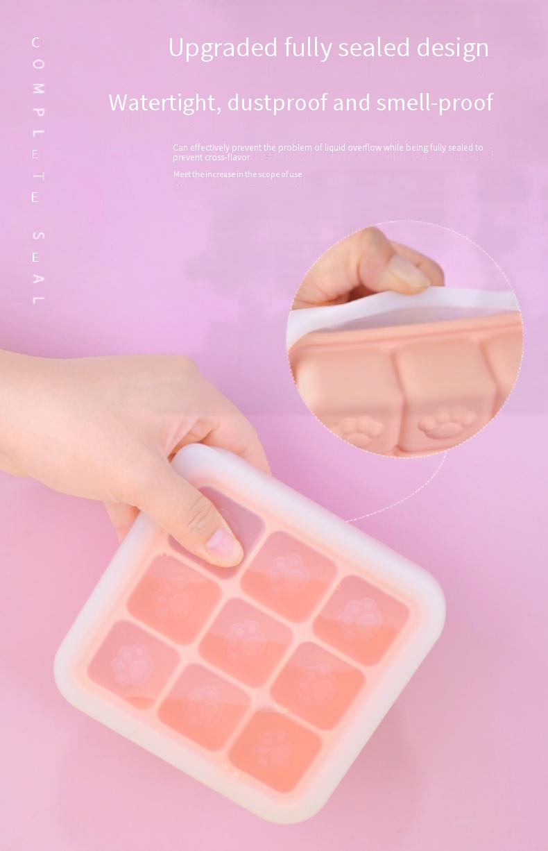 Cat Paw Silicone Mold (Multi-Purpose For Ice Cubes, Jelly, Baby Food & Steamed Cakes - BPA-Free, Reusable)_voghion.com
