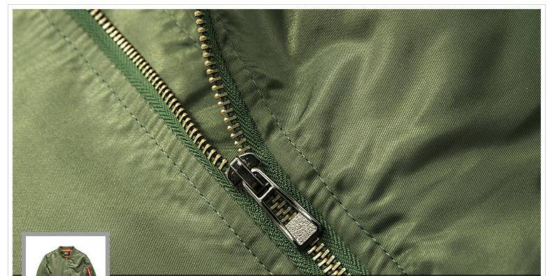 MA1 Bomber Jacket For Big & Tall Men – Military Aviation-Inspired Cotton Blend Jacket (Black/Red/Army Green/Dark Blue, S-8XL_voghion.com