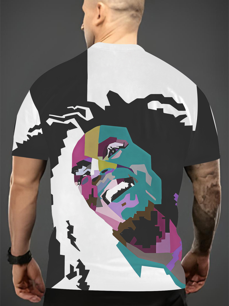 Herren-T-Shirt mit 3D-Digitaldruck – Sommermode, kurzärmeliges T-Shirt_voghion.com