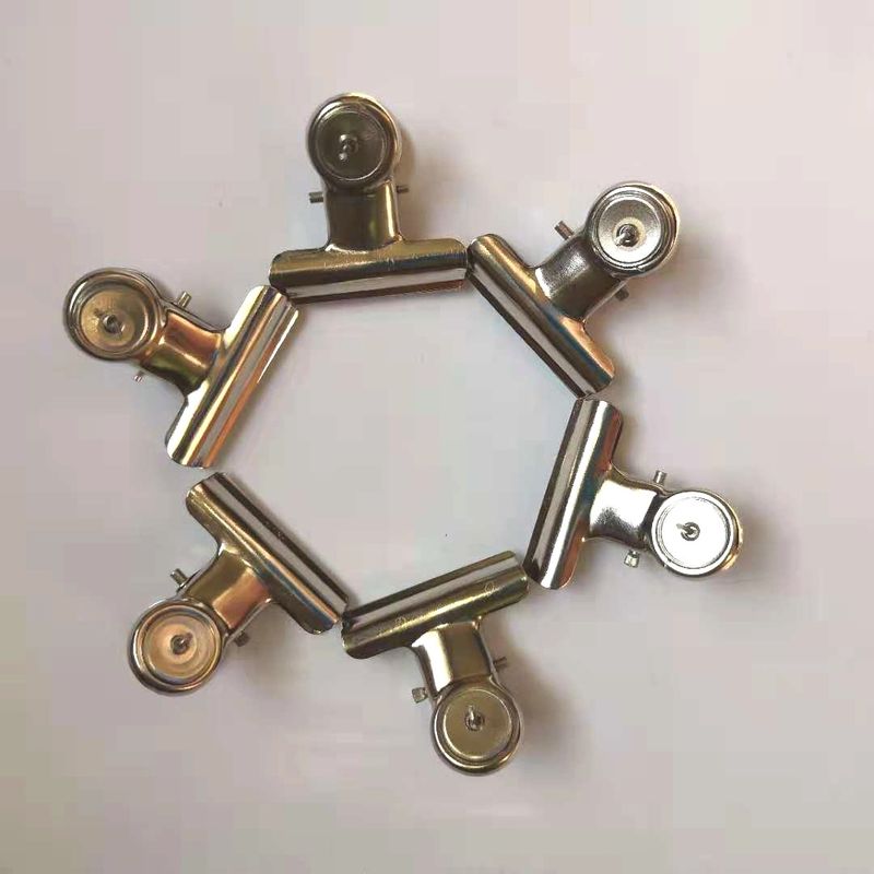Kreativer Reißzweckenclip aus Metall direkt ab Werk, Roségold/Schwarz, optionaler Reißzweckenclip aus Metall_voghion.com