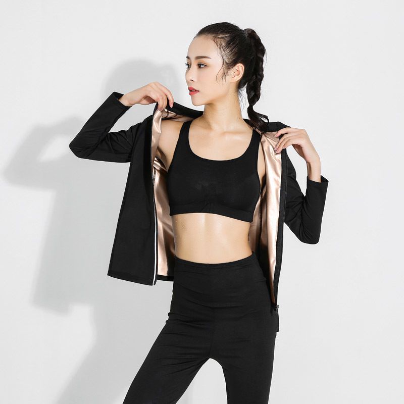 for Women Summer Running Fat Loss Slimming Plus Size Sweat Suit Quick-Dry Fitness Clothing Factory Chain_voghion.com