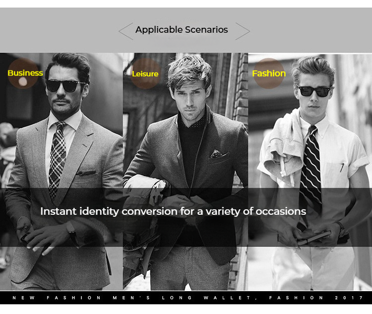 Men's Short Wallet Card Holder Integrated Short Wallet Men's Card Holder With Zipper Short Wallet Men's Wallet Men's Coin Purse_voghion.com