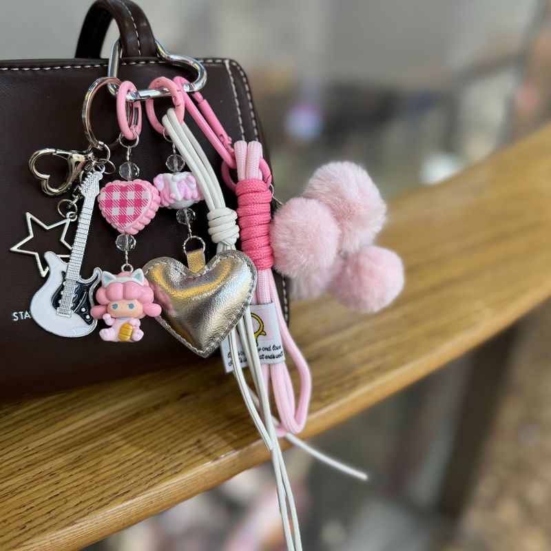 Bag Charms Plush Bag Pendant Cute Doll Pendant High Value Keychain Accessories_voghion.com