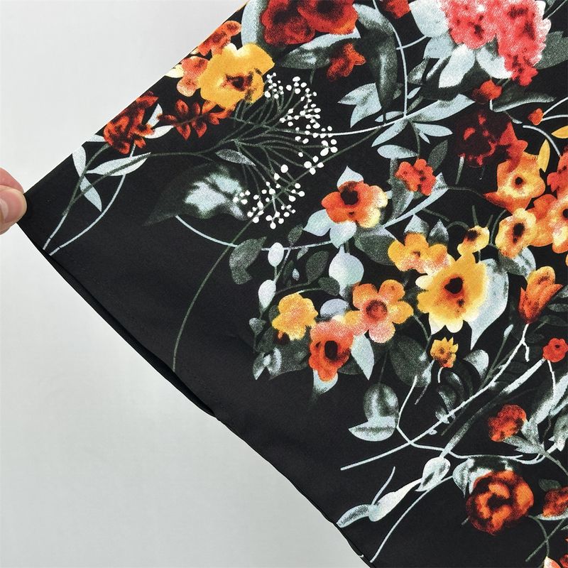 Hot Seller Vleermuismouwen Vlinder Abaya Femme Bloemenprint Kebaya Middenzoom Split Kaftan Jurken Voor Eid Marokkaanse Kaftan Maxi_voghion.com