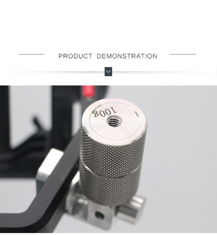 PyroGraphy 50g/100g DJI Ronin & Zhiyun Stabilisatoren Gewidmet Nivellierung Edelstahl Gegengewicht Mit_voghion.com
