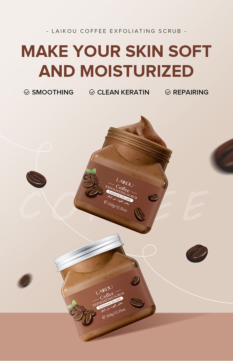Scrub corpo LAIKOU 350 g - Trattamento esfoliante e levigante per una pelle morbida e luminosa_voghion.com