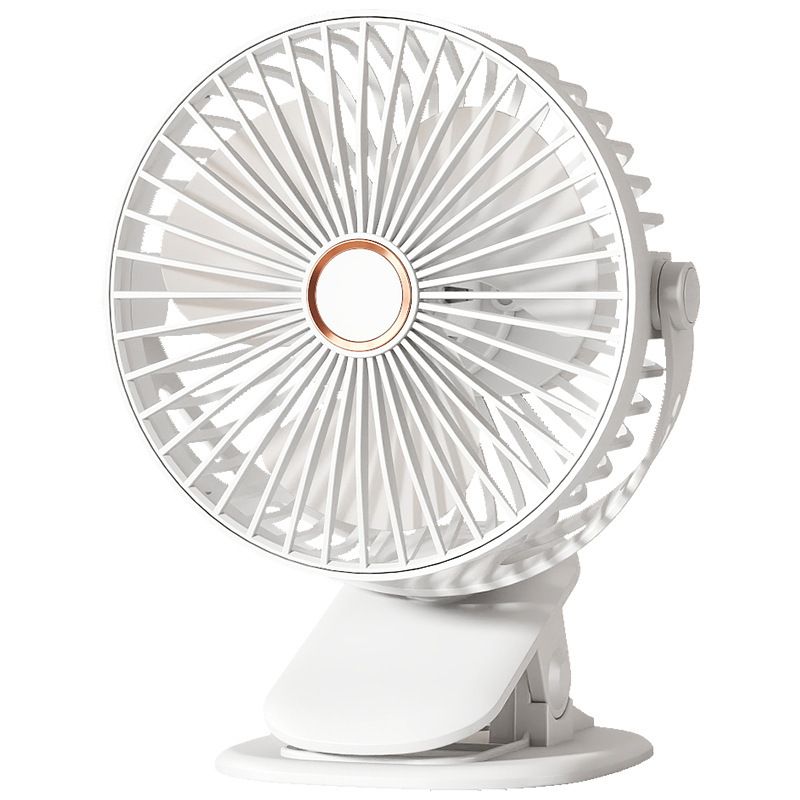 Wiederaufladbarer Mini-Clip-Ventilator über USB – leise, tragbare Kühlung für Wohnheim, Büro und Schreibtisch_voghion.com