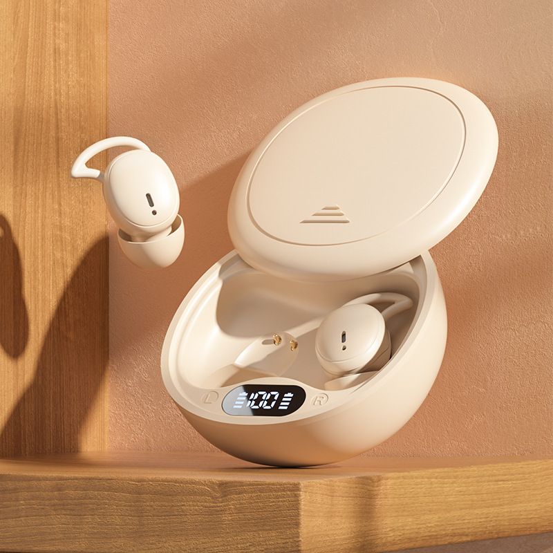 M73 In-Ear Mini Digital Display Long Battery Life Sleep Noise Cancelling Wireless Bluetooth Earbuds_voghion.com