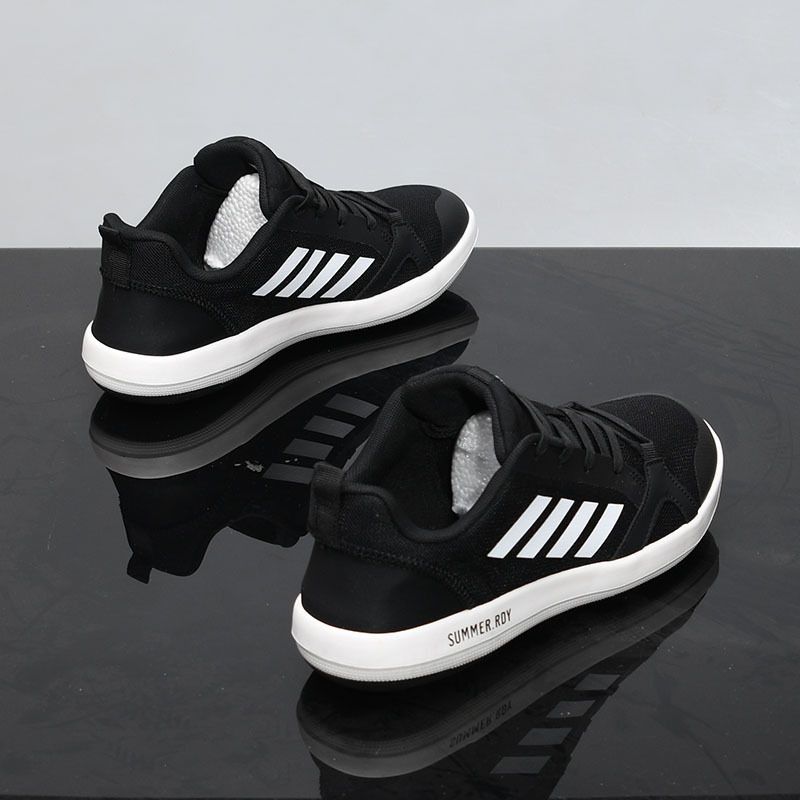 Herrenschuhe Sommer Neue Freizeitschuhe Leichte Mesh Atmungsaktive Watschuhe Mode Vielseitige Sportschuhe Dünne Herrenschuhe_voghion.com