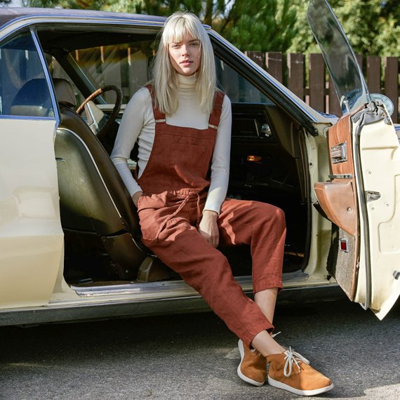 new cotton and linen overalls, loose and comfortable casual pants_voghion.com