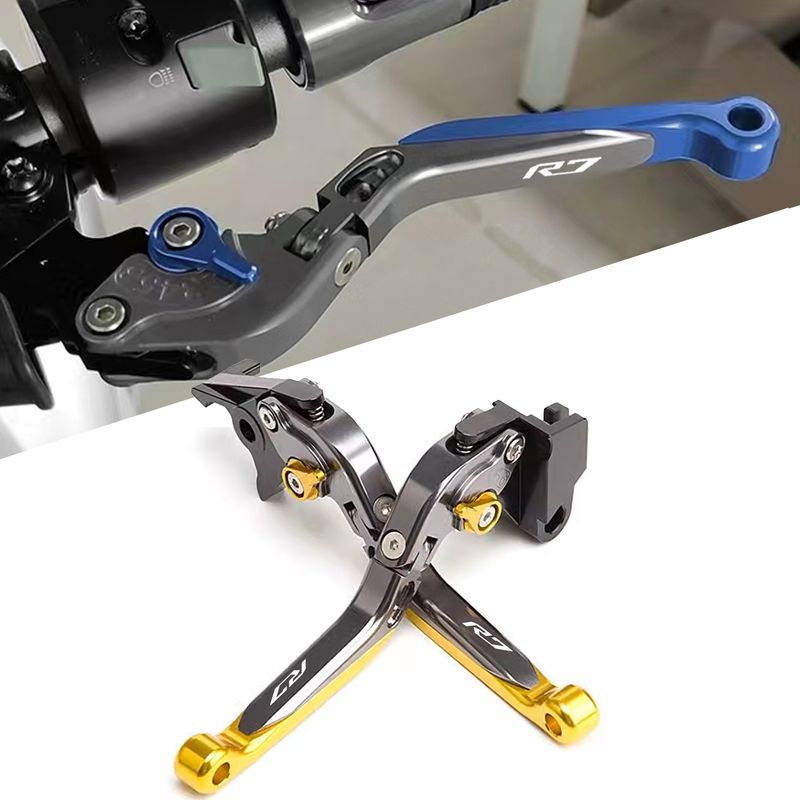 YZF R7 YZFR7 YZF-R7 Új motorkerékpár alkatrészek CNC 6 sebességes állítható behúzható összecsukható fékkuplungkar_voghion.com