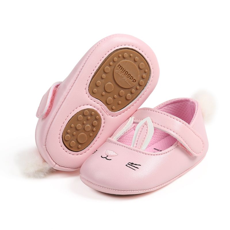 Mother & Kids 2024 new baby shoes rabbit style soft bottom non-slip toddler shoes baby princess shoes_voghion.com