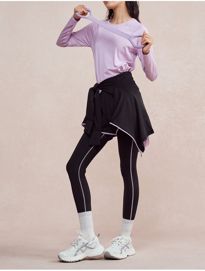2025 New Running Women's Suit Long Sleeve Yoga Tops Professional Gym High Elastic Training Clothes Quick Drying_voghion.com