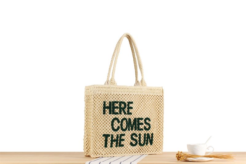 Sac à bandoulière tissé de grande capacité, nouvelle mode, sac à main polyvalent de niche pour les affaires_voghion.com
