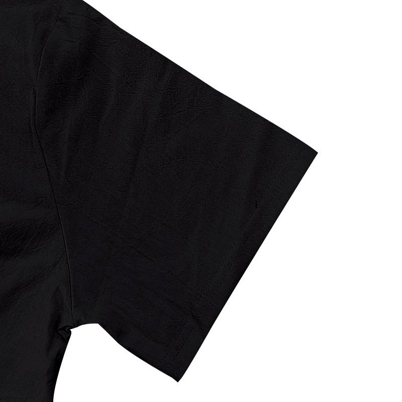 Completo da uomo in lino con camicia e pantaloncini - Completo casual estivo da spiaggia a maniche corte con vestibilità ampia_voghion.com
