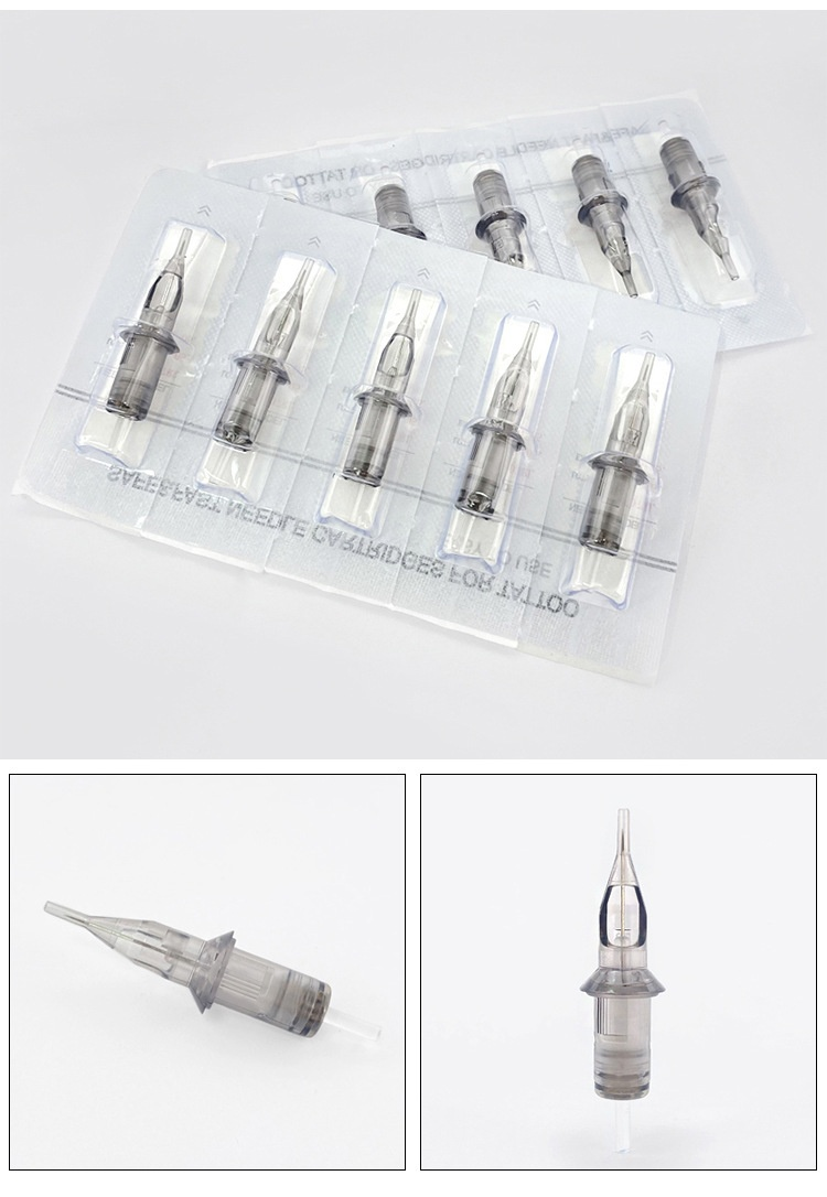 Ou Liang Black Box 10 Color Machine Motor Pen Complete Set of Tattoo Tools_voghion.com