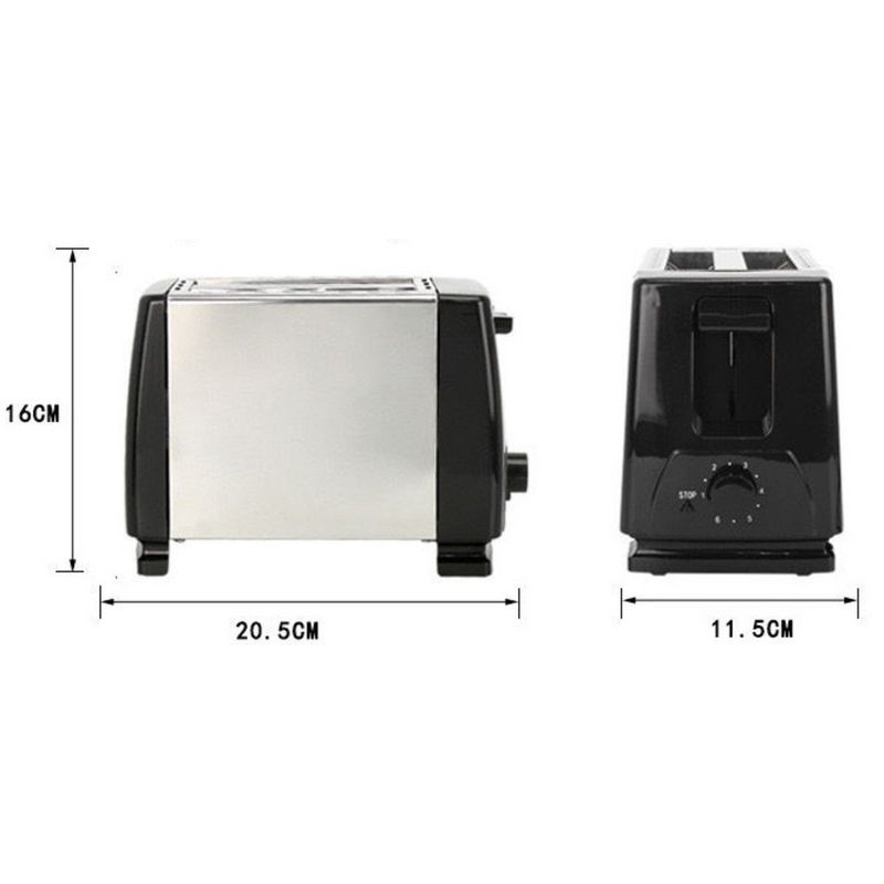 Internet celebrity household fully automatic four in one toaster, stainless steel with grill, breakfast machine,_voghion.com
