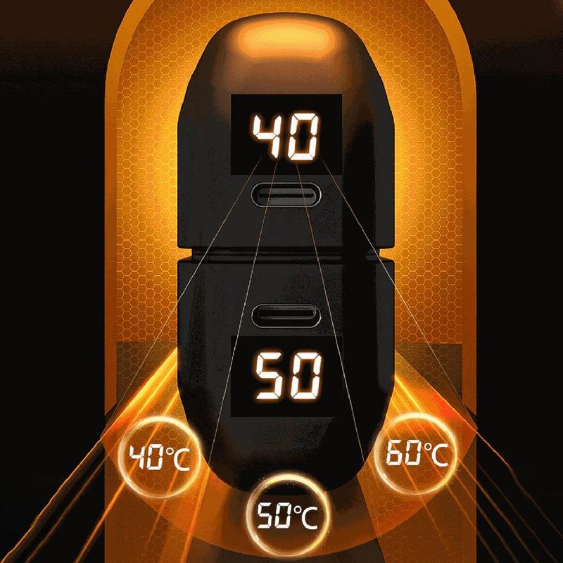 Magnetic Split-Type Rechargeable Hands Electric Portable Handwarmers Ergonomic Compact Pocket Heater Fast Heating_voghion.com