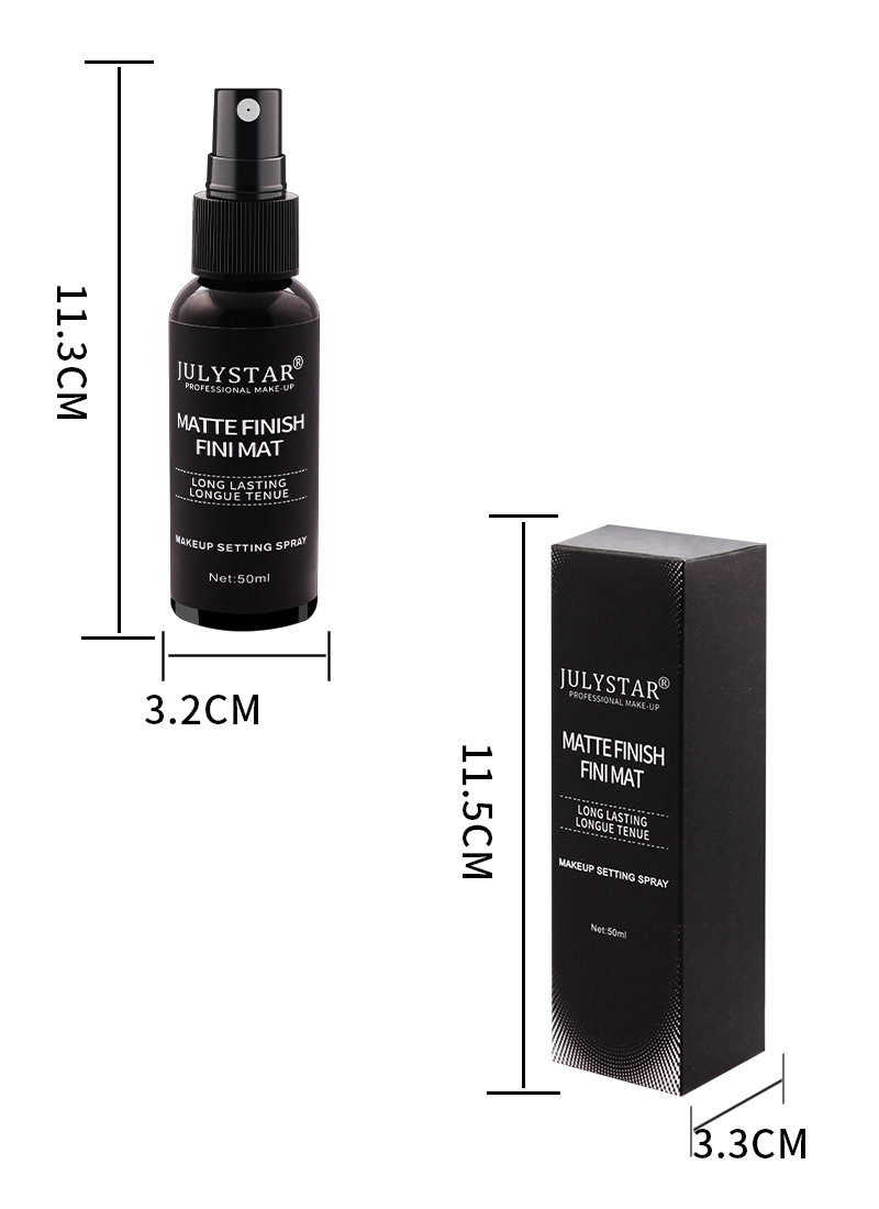 erfrischendes Make-up-Fixierwasser, tragbar, 50 ml, feuchtigkeitsspendend, langanhaltend, klares Make-up-Fixierspray_voghion.com