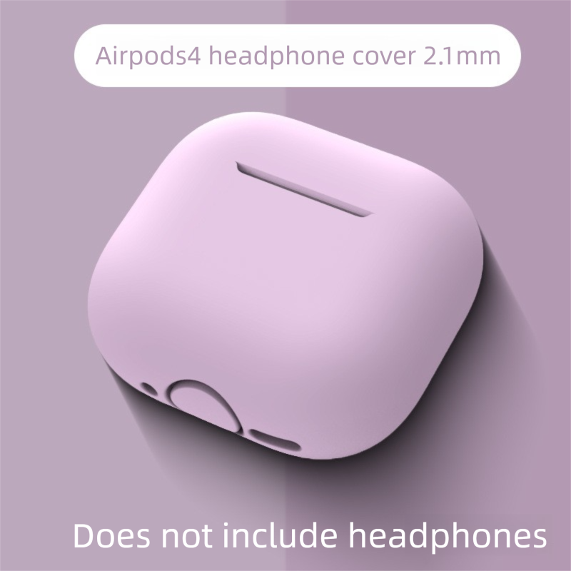 Suitable For IPhone 4 AirPods Bluetooth Earphone Cover Silicone Integrated Protective Case_voghion.com