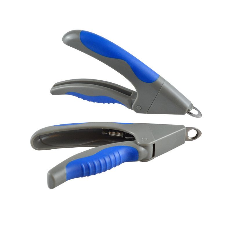 Cortador de unhas com cabo de lâmina de aço inoxidável multiuso, suprimentos para animais de estimação_voghion.com
