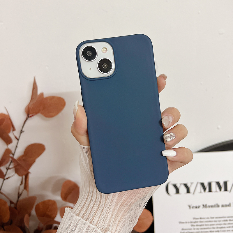 Custodia anti-caduta XL in TPU opaco per iPhone 15, materiale con foro grande, 14/13._voghion.com