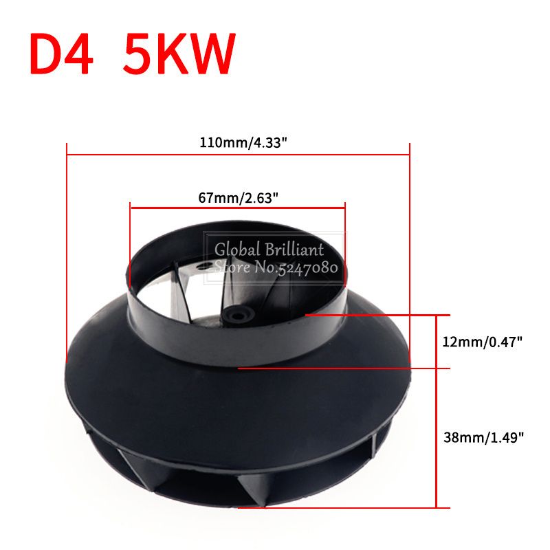 Parking Heater Blower Fan Motor Accessories Kits Eberspacher Airtronic D2 D4 Air Top 2000ST For Webasto 5000/3500_voghion.com
