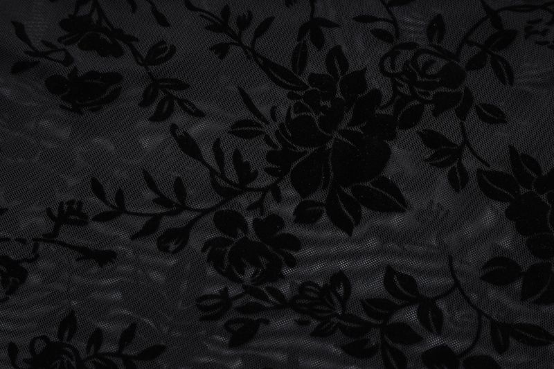 Maglietta a maniche lunghe slim fit in rete trasparente sexy, nuova moda estiva 2025 da donna_voghion.com