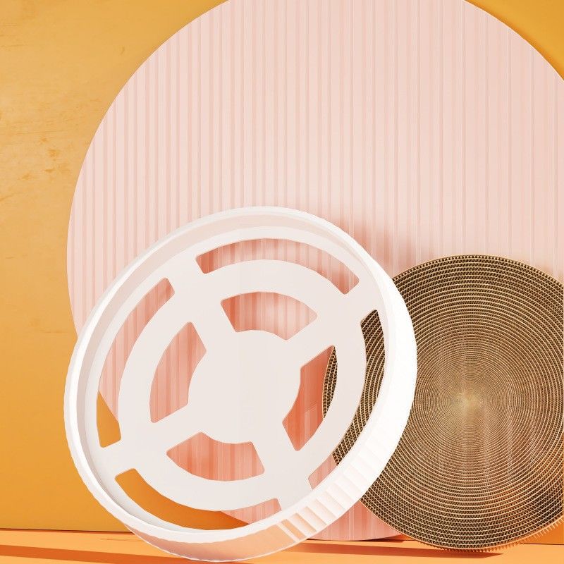 Wear-Resistant Scratching Non-Shedding Multi-Functional Corrugated Paper Nest Toy Cat Board Claw Grinder_voghion.com