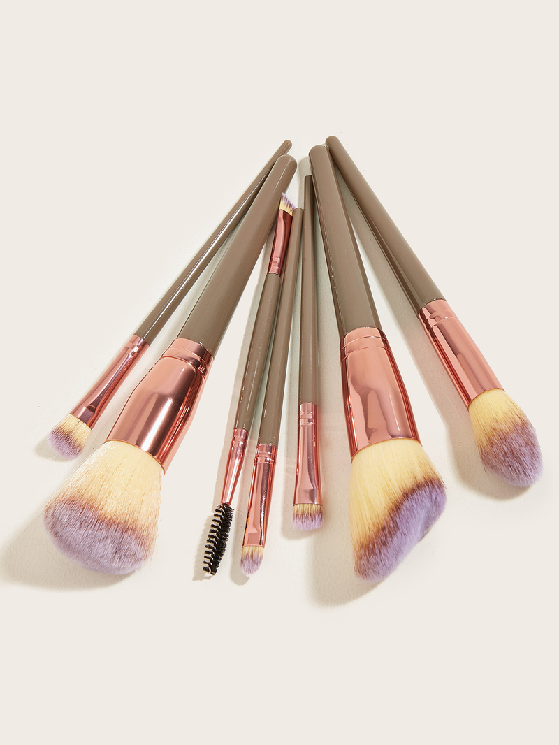 7/10 pinceaux de maquillage ensemble Big Mac pinceau fard à paupières poudre libre pinceau maquillage GUJHUI_voghion.com
