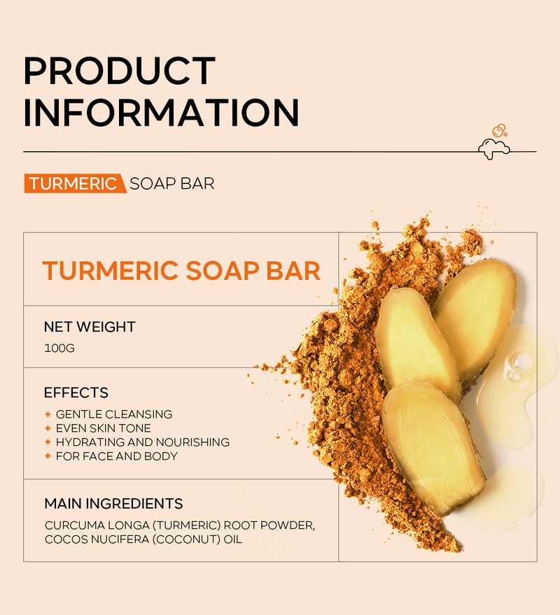 Sapone agli oli essenziali QUIYUM 100 g, detergente per il viso, idratante, per la cura della pelle_voghion.com