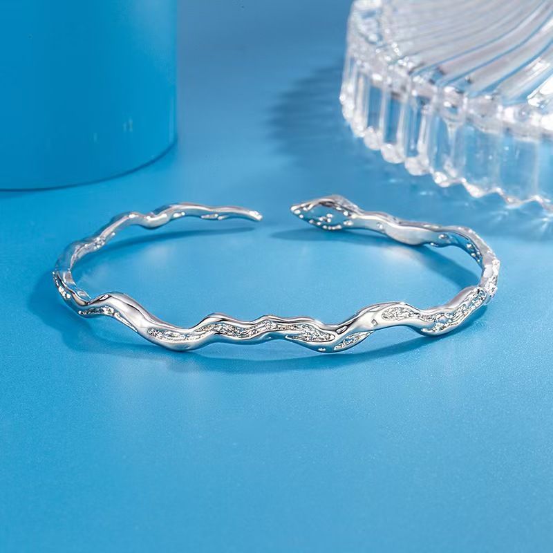 Spirit Snake Silver Zodiac Women's Bracelet, Born For Year Of The Snake, Niche, Minimalist, Elegant, Versatile, High-end_voghion.com