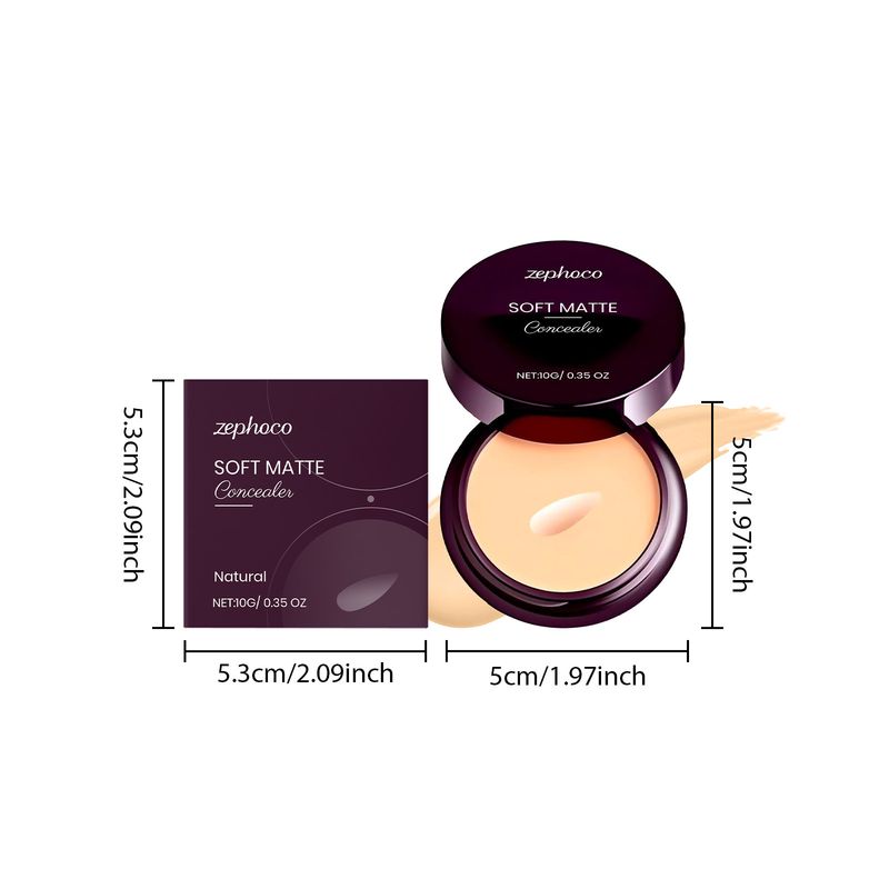 Zephoco Color – Gleichmäßiger Hautton, leichter, feuchtigkeitsspendender, glatter, klarer, natürlicher Concealer_voghion.com