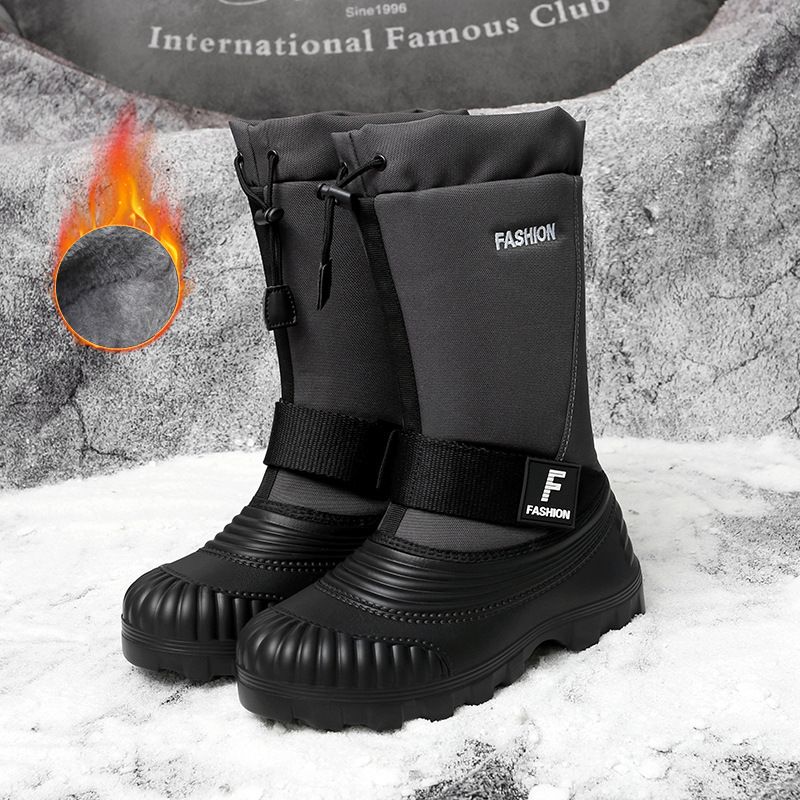 Thickened Outdoor Cotton Boots Versatile_voghion.com