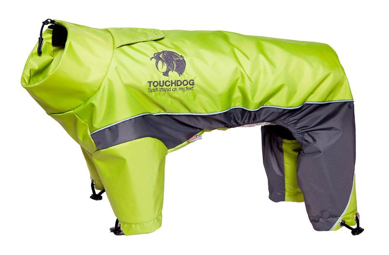 Touchdog Quantum-Ice Full-Bodied Adjustable and 3M Reflective Dog Jacket w/ Blackshark Technology_voghion.com
