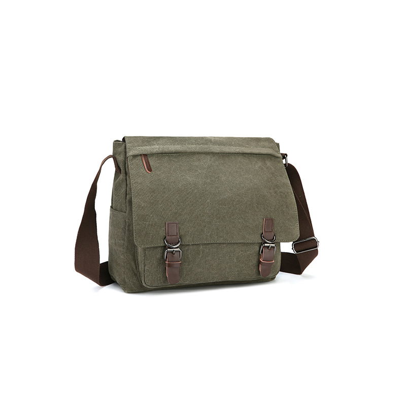 Schoudertas voor heren en dames NIEUW Veelzijdige canvas tas Praktische zakelijke computertas_voghion.com