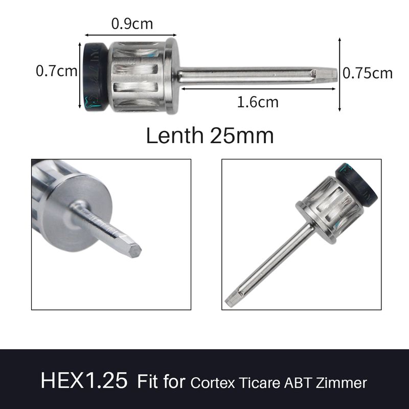 Universal Drehmoment Schraubendreher Schlüssel Dental Implantat Restauration Tool Kit 10-70NCM_voghion.com