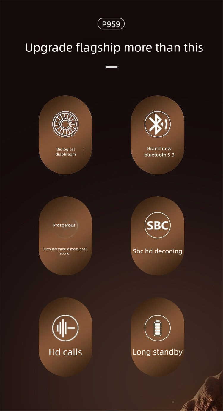 【Suono della natura】Cuffie da gioco wireless Bluetooth over-ear con cancellazione del rumore, batteria a lunga durata e bassi profondi_voghion.com